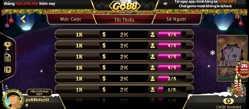 Xì dách Go88: Hướng dẫn chơi đơn giản, chiến thắng dễ dàng 4 Quy luật tính điểm trong game bài Xì dách Go88